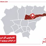 قالیشویی در خیابان پیروزی